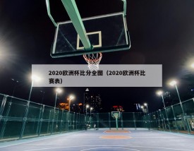 2020欧洲杯比分全图（2020欧洲杯比赛表）