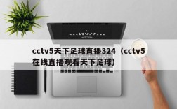 cctv5天下足球直播324（cctv5在线直播观看天下足球）