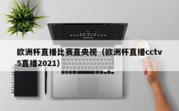 欧洲杯直播比赛直央视（欧洲杯直播cctv5直播2021）