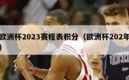 欧洲杯2023赛程表积分（欧洲杯202年）