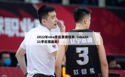 2022年nba季后赛赛程表（nba2021季后赛最新）