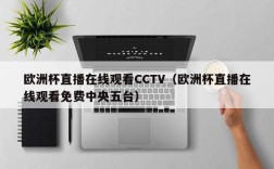 欧洲杯直播在线观看CCTV（欧洲杯直播在线观看免费中央五台）