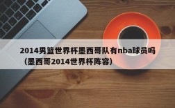 2014男篮世界杯墨西哥队有nba球员吗（墨西哥2014世界杯阵容）